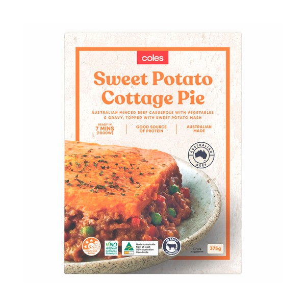 Coles Sweet Potato Cottage Pie | 375g