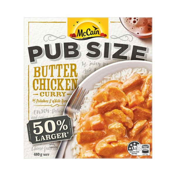 McCain Pub Size Butter Chicken | 480g