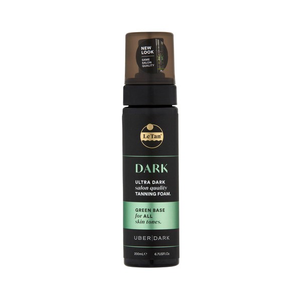 Le Tan Uber Dark Green Base Tanning Foam | 200mL