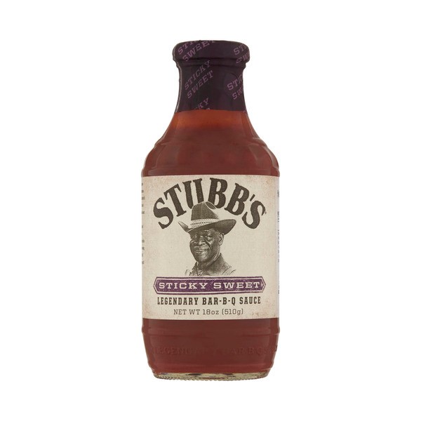 Stubb's Sticky Sweet Bbq Sauce | 510g