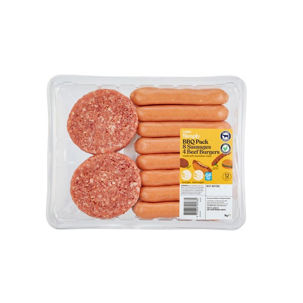 Coles Simply BBQ Pack | 1kg