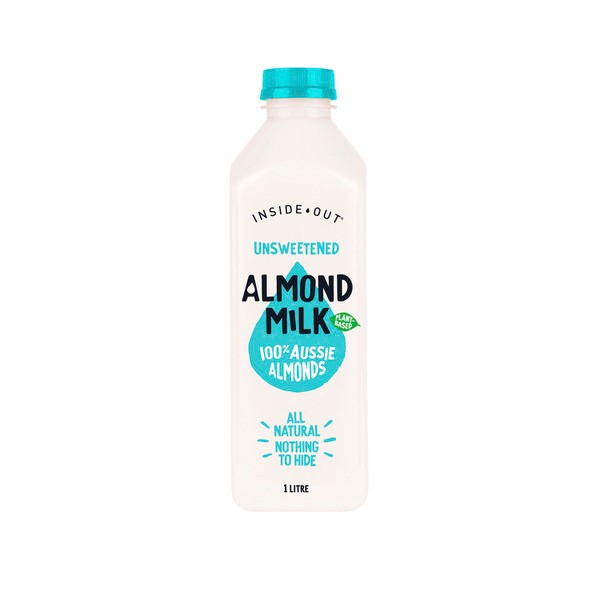 Inside Out Unsweetened Almond Milk | 1L