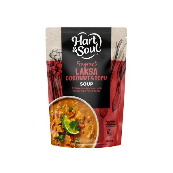 Hart & Soul Laksa Soup Pouch | 400g