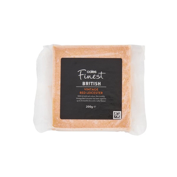 Coles Finest Aged Red Leicester | 200g
