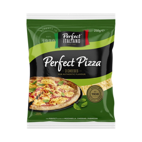 Perfect Italiano Grated Cheese Perfect Pizza | 250g