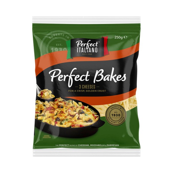 Perfect Italiano Grated Cheese Perfect Bakes | 250g