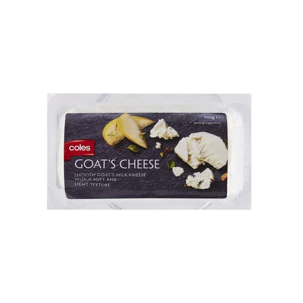 Coles French Goat's Cheese | 110g