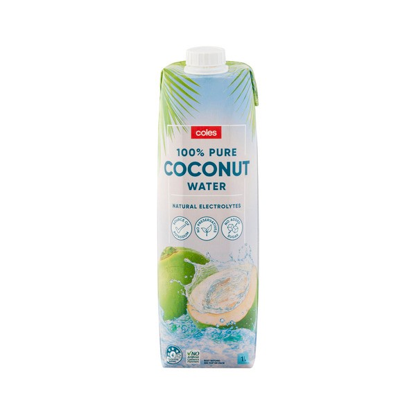 Coles Natural Coconut Water | 1L