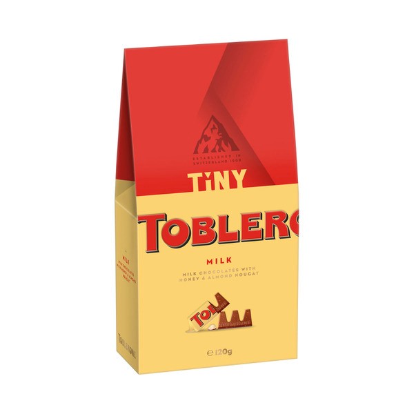 Toblerone Swiss Milk Chocolate With Honey And Almond Nougat | 120g