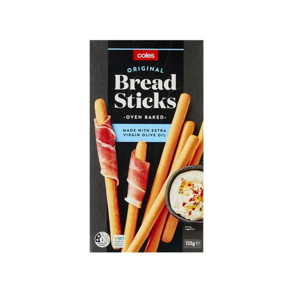 Coles Original Breadsticks Cracker | 125g