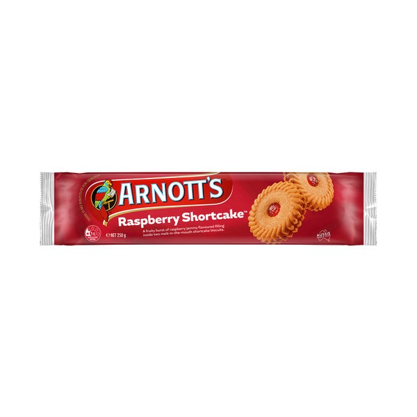 Arnott's Raspberry Shortcake Biscuits | 250g
