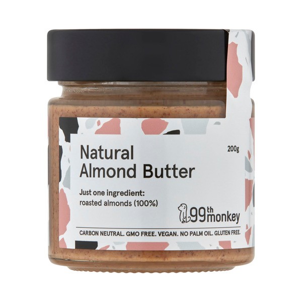 99th Monkey Natural Almond Butter | 200g