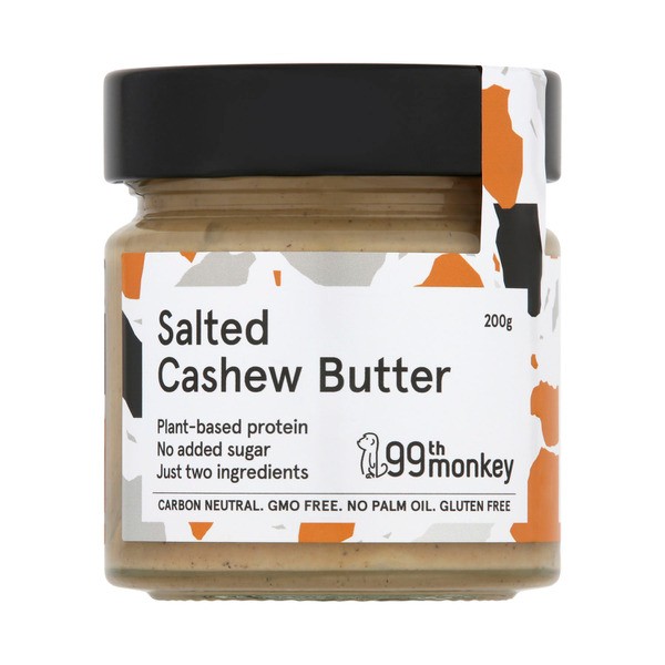 99th Monkey Salted Cashew Butter | 200g