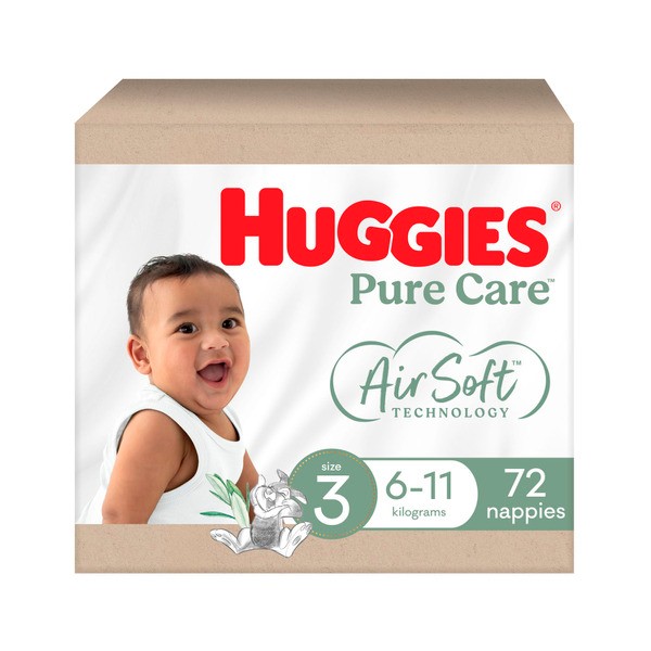 Huggies Ultimate Nappies Size 3 (6-11kg) | 72 pack