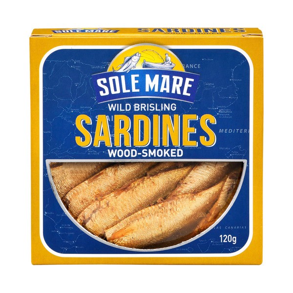 Sole Mare Wild Brisling Sardines With Wood Smoked | 120g