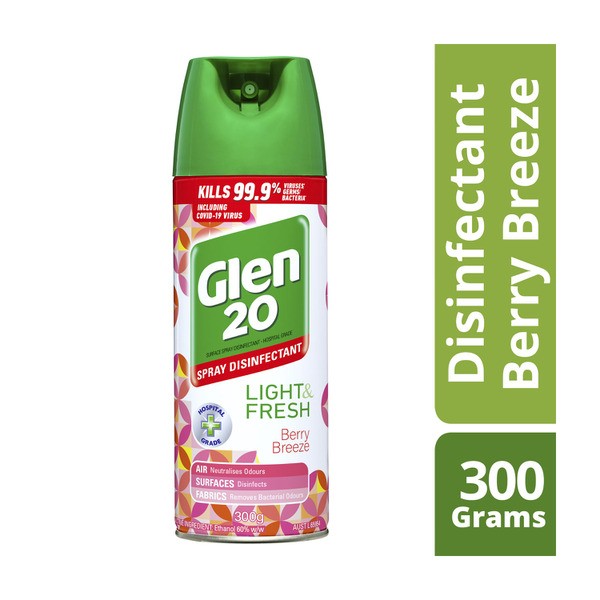 Glen 20 Berry Breeze Disinfectant Spray | 300g