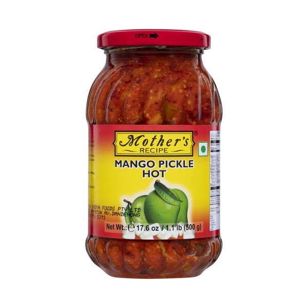 Mother's Recipe Mango Pickle Hot | 500g