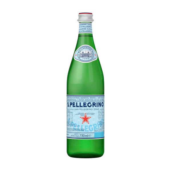 Sanpellegrino Sparkling Mineral Water Bottle | 750mL