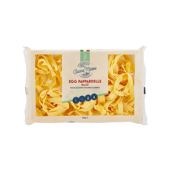 Cucina Matese Egg Pappardelle Classica Italian Pasta No.123 | 250g