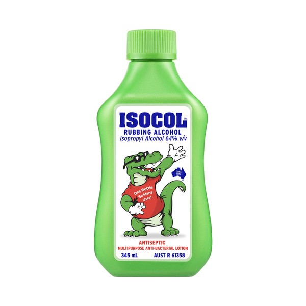 Isocol Antiseptic Rubbing Alcohol | 345mL
