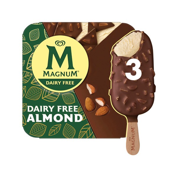 Magnum Ice Cream Dairy Free Almond 3Pack | 270mL
