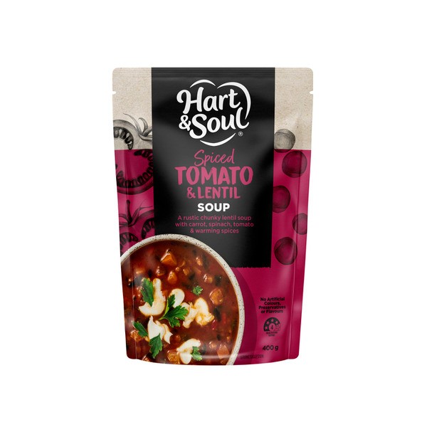Hart & Soul Gluten Free Spiced Lentil Soup Pouch | 400g