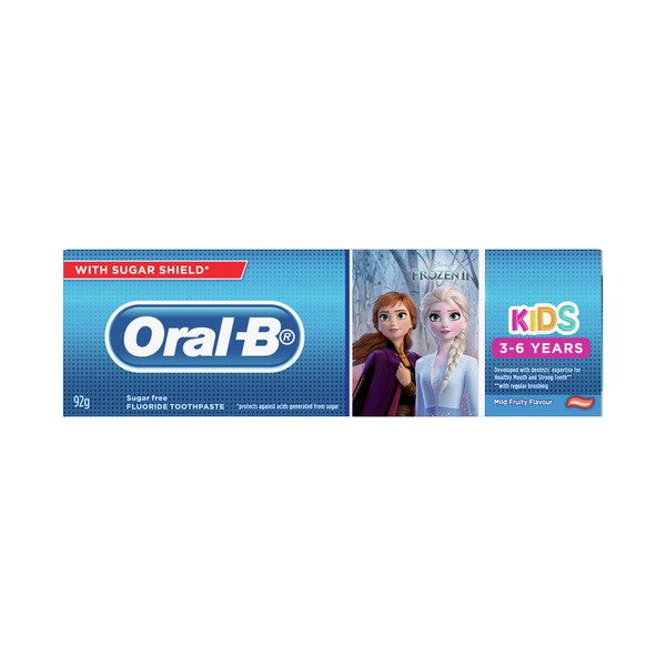 Oral-B Frozen Kids Toothpaste With Sugar Shield  3+ Years | 92g