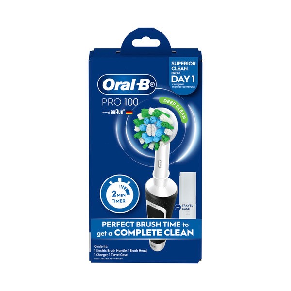 Oral B Pro100 Crossaction Electric Toothbrush | 1 pack