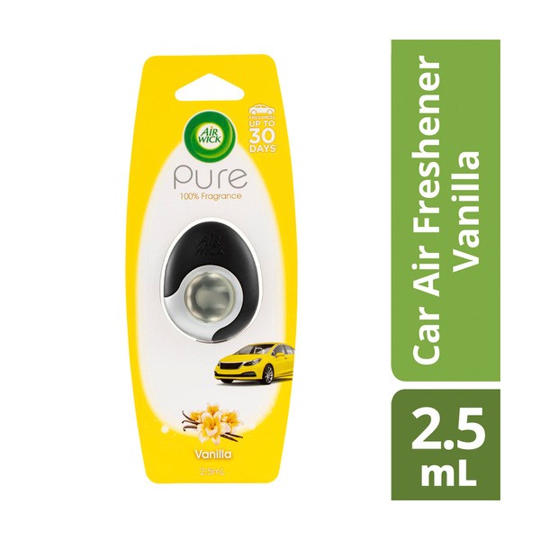 Air Wick Pure Vanilla Car Air Freshener | 1 pack