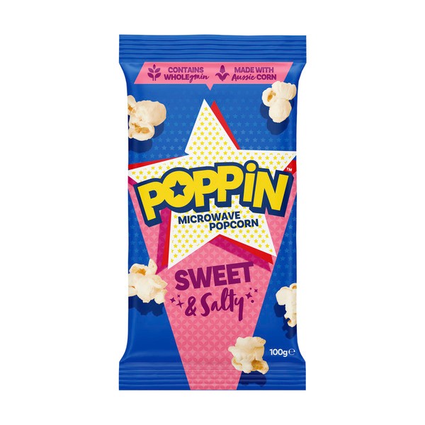 Poppin Sweet & Salty Popcorn | 100g
