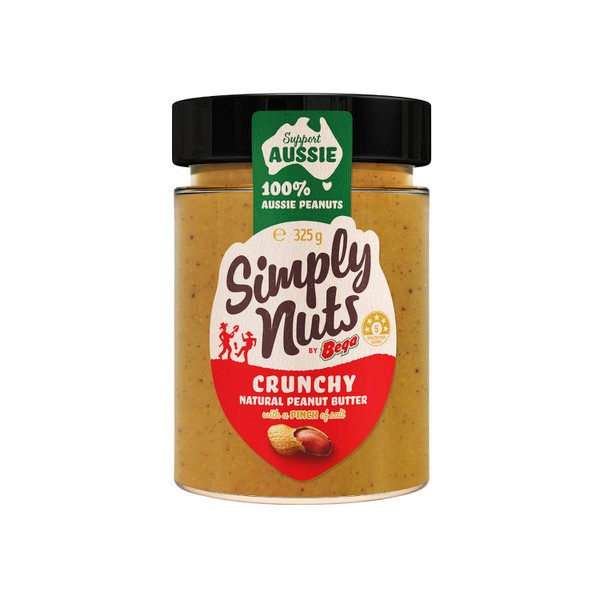 Bega Simply Nuts Crunchy Peanut Butter | 325g