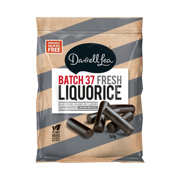 Darrell Lea Batch 37 Fresh Liquorice | 260g