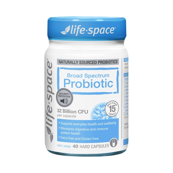 Life Space Broad Spectrum Probiotic Capsules | 40 pack
