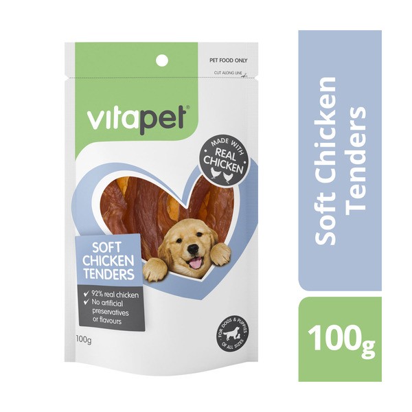 Vitapet Soft Chicken Tenders Dog Treats | 100g
