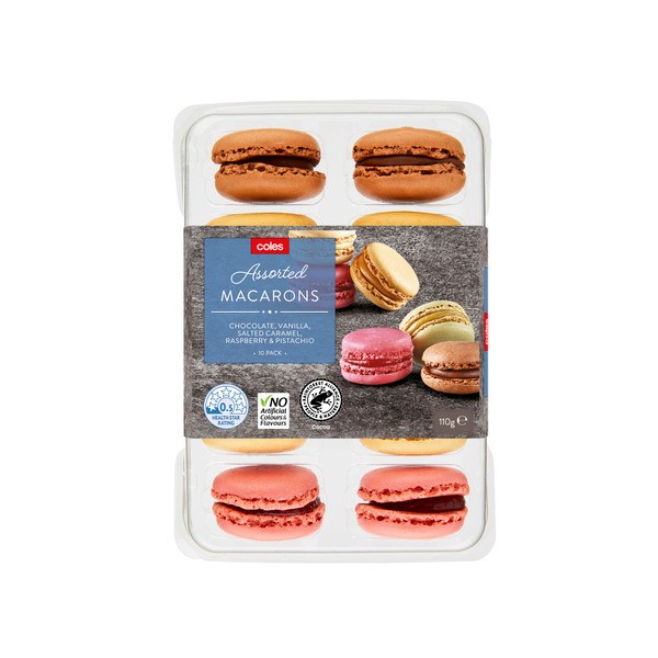 Coles Macarons Selection | 10 pack