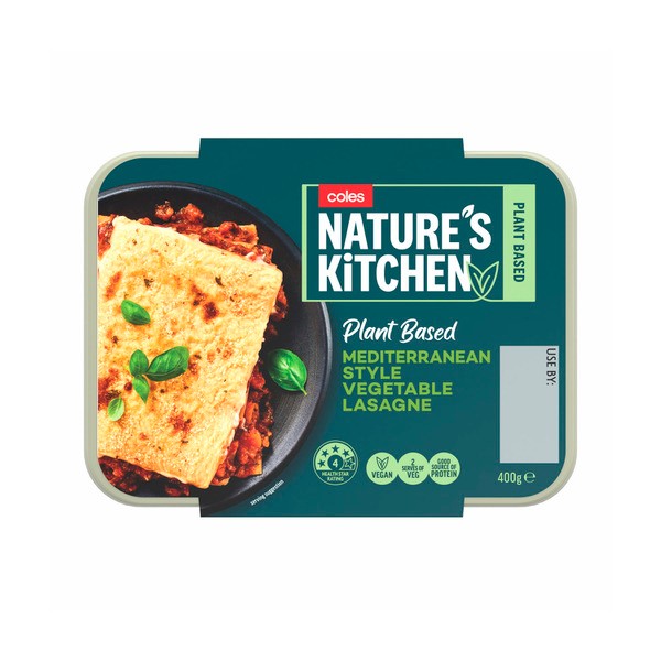 Coles Natures Kitchen Vegetable Lasagne | 400g