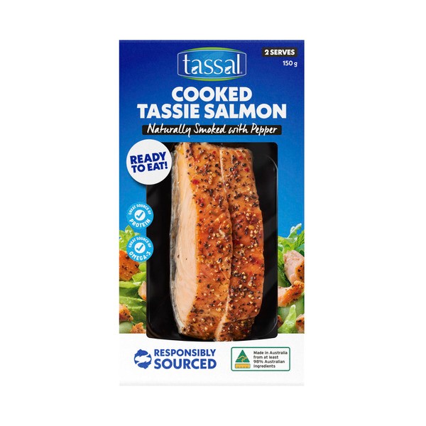 Tassal Hot Smoked Salmon Cracked Peppercorn | 150g