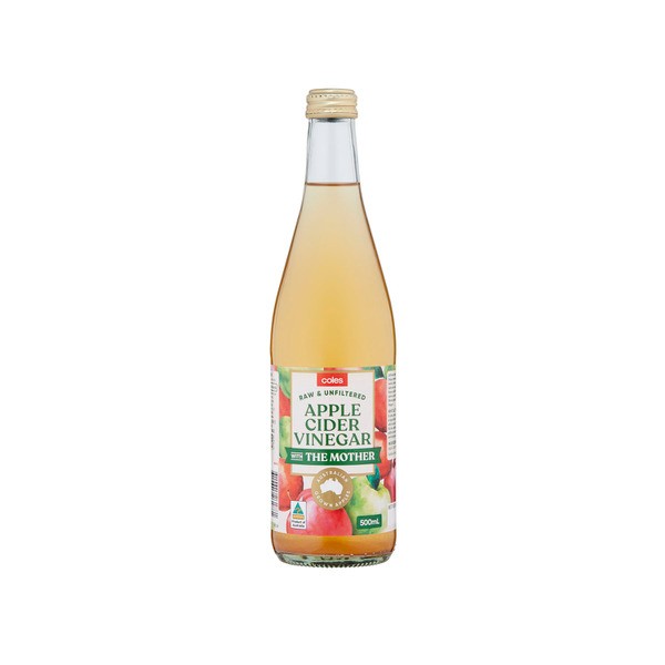 Coles Raw Apple Cider Vinegar | 500mL
