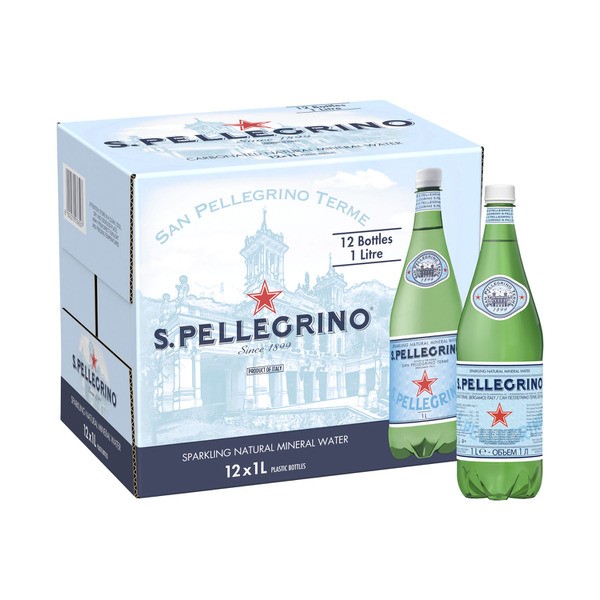Sanpellegrino Pet Sparkling Mineral Water | 1 carton