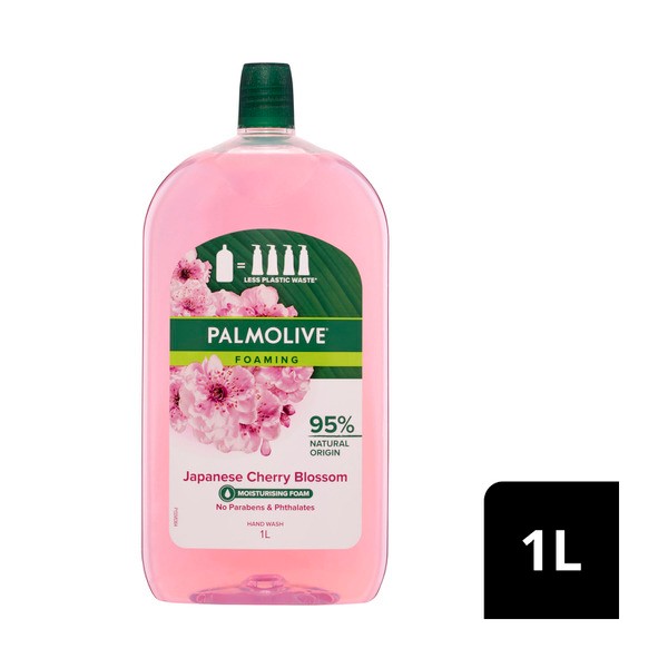 Palmolive Japanese Cherry Blossom Foaming Hand Wash Sanitiser Liquid Refill | 1L