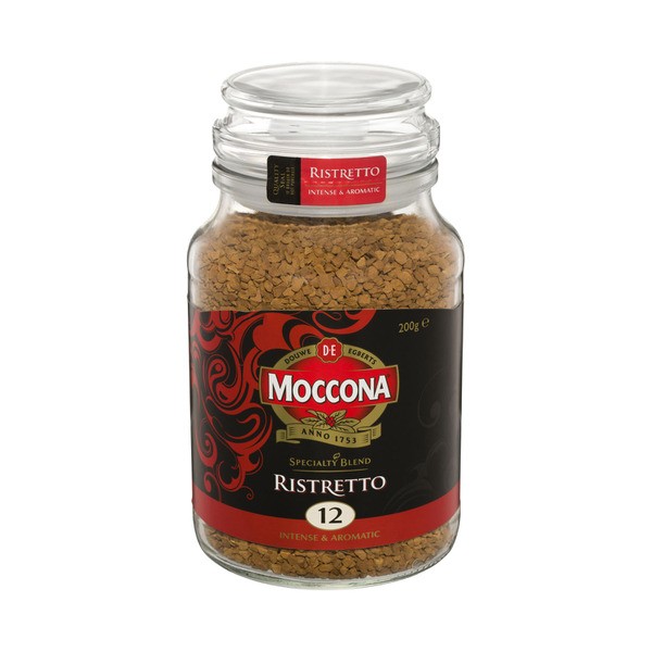 Moccona Ristretto Freeze Dried Coffee Intensity 12 | 200g