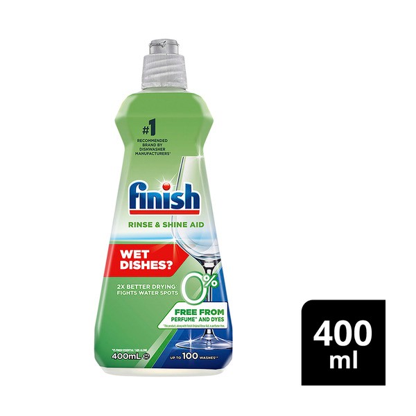 Finish Rinse Aid 0% Dishwasher | 400mL