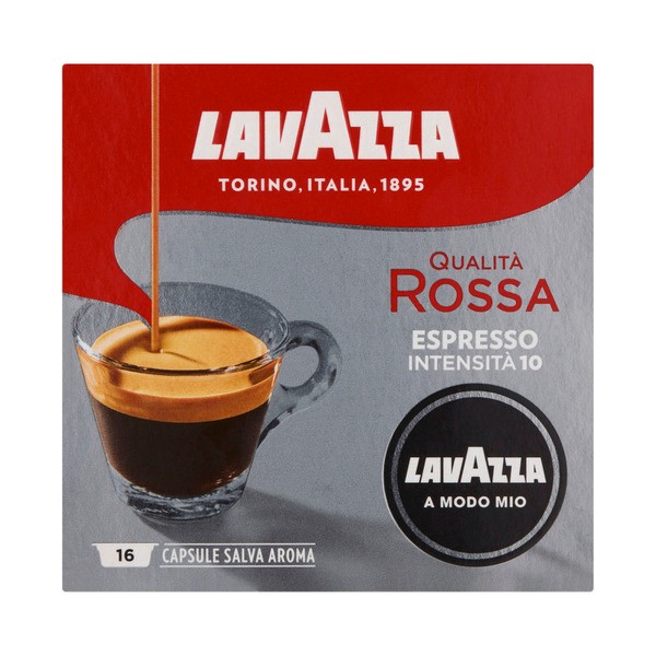Lavazza Qualita Rossa A Modo Mio Coffee Pods | 16 pack