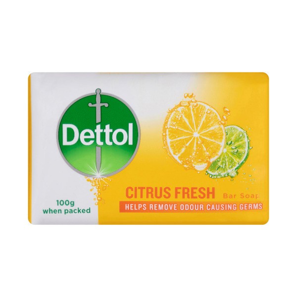 Dettol Soap Bar Citrus Fresh | 3 pack