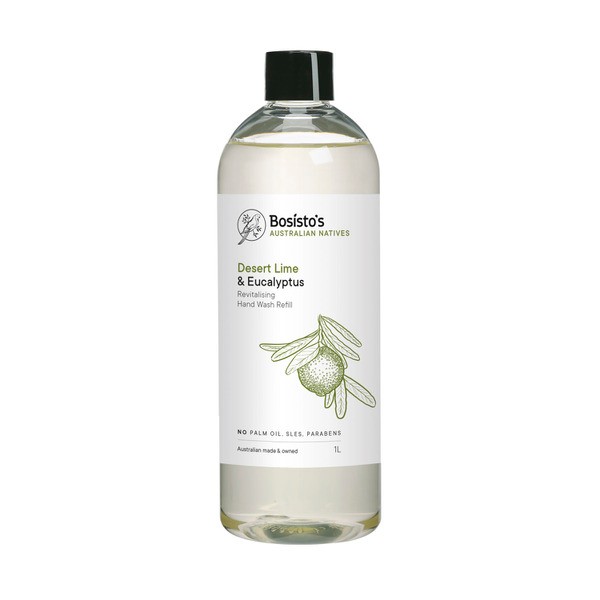 Bosisto's Desert Lime & Eucalyptus Hand Wash Refill | 1L
