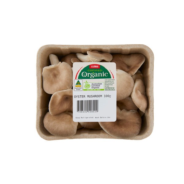 Coles Organic Oyster Mushrooms | 100g