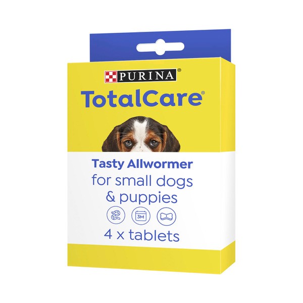 Purina Total Care Tasty All Wormer Small Dog Or Puppies Treatment | 1 pack