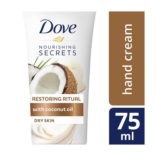 Dove Restoring Ritual With Coconut Oil Hand Cream For Dry Skin | 75mL