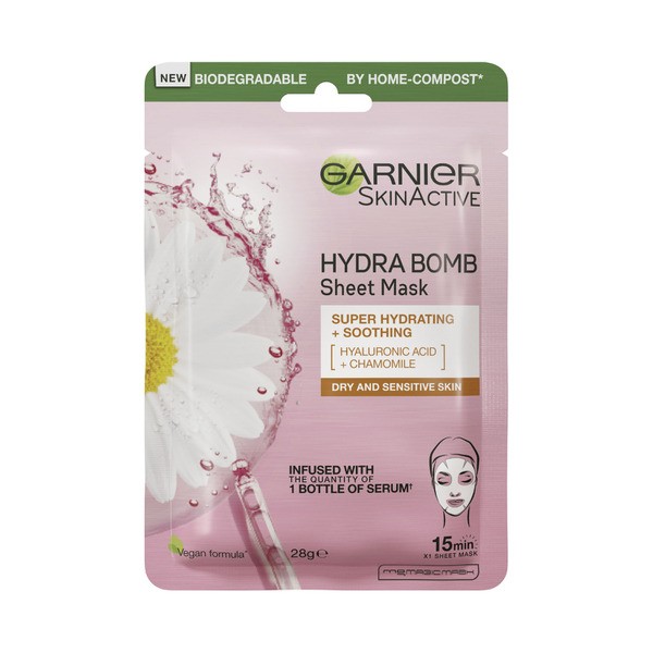 Garnier Hydrabomb Tissue Mask Camomile | 28g