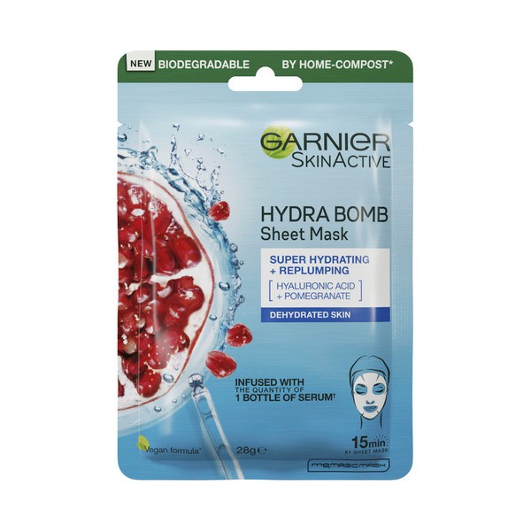 Garnier Hydrabomb Tissue Mask Pomegranate | 28g